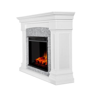 Deland 63 Grand Electric Fireplace by Real Flame