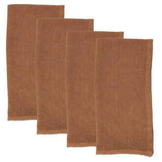 Caliban Crisp And Classic Linen Table Napkin Set Of 4 20S