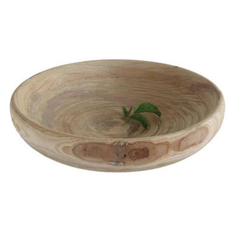 Primland Wood Modern Decorative Bowl in Natural