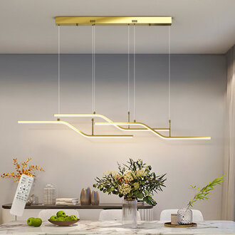 Lorisa 3 - Light Kitchen Island Linear LED Pendant