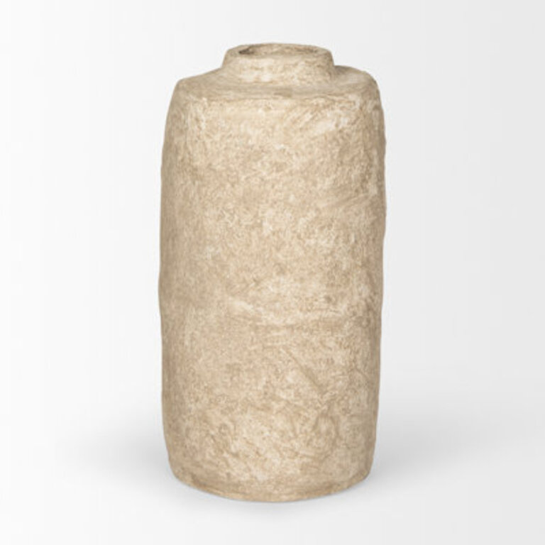 Davenport Handmade Paper Mache Floor Vase