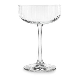 Libbey Paneled Coupe Cocktail Glasses 85-Ounce