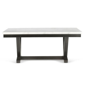 Antoumann Solid Marble Top Dining Table