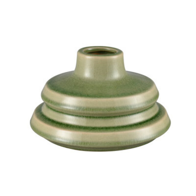 Corvina Green Earthenware Table Vase
