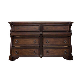 Ashyla 6 Drawer 68 W Double Dresser