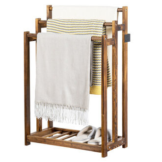 Solid Wood Quilt Rack