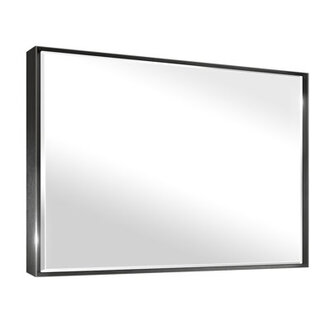 Lohoski Decorative Wall Mirror Beveled Design Bathroom Vanity Mirror Accent Mirror Finish