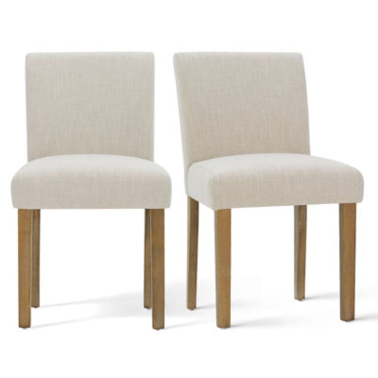 Set of 2 Alesana Linen Chairs