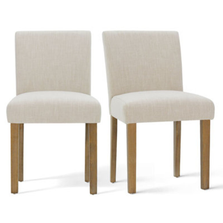 Set of 2 Alesana Linen Chairs