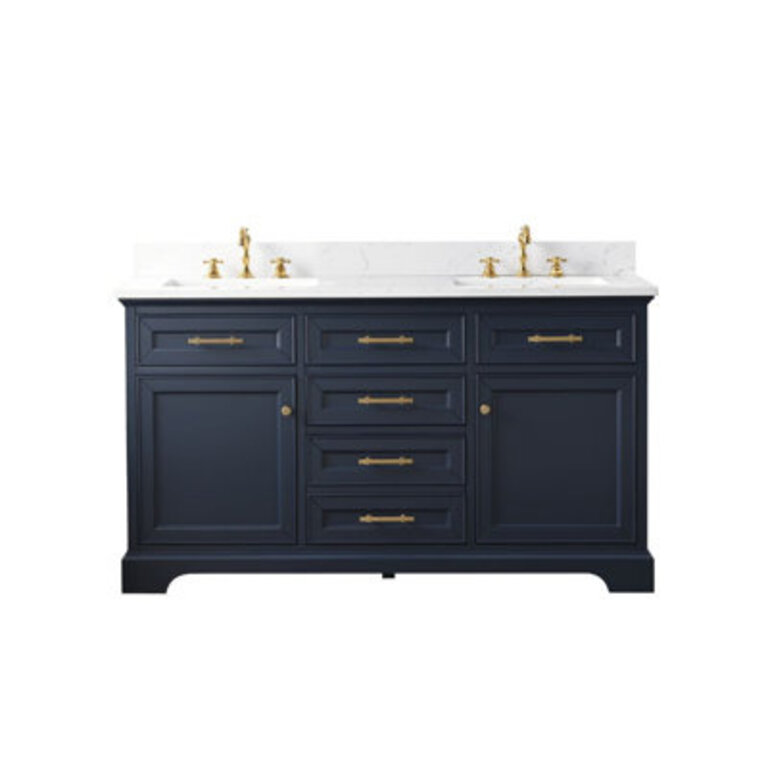 Currahee 60 Double Bathroom Vanity Set