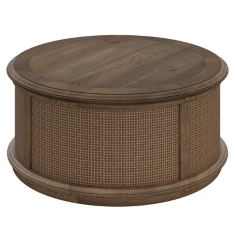 Britnie Rattan Coffee Table