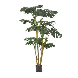 Fleeman Faux Monstera Tree in Pot
