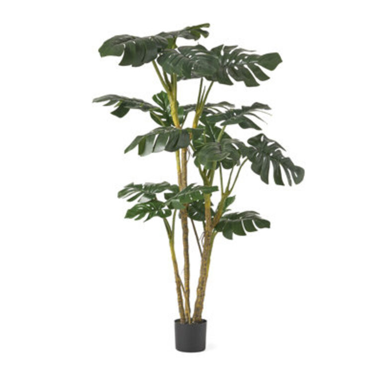 Fleeman Faux Monstera Tree in Pot