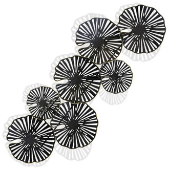 Glam Ornamental Wall Decor on Metal