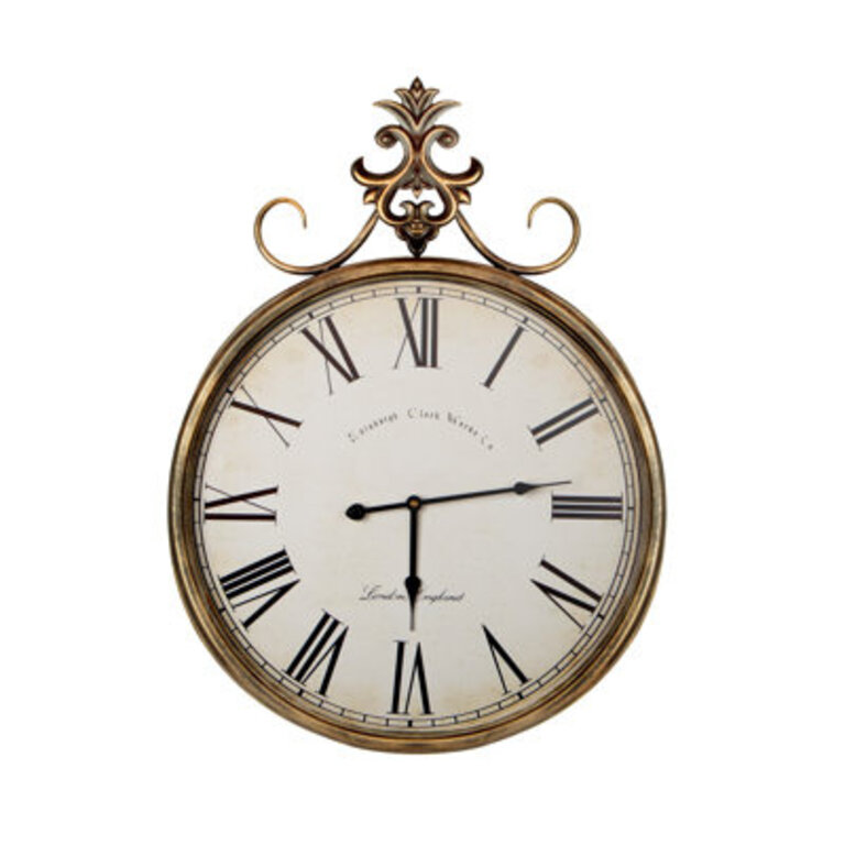 Beshore Decorative Metal Wall Clock