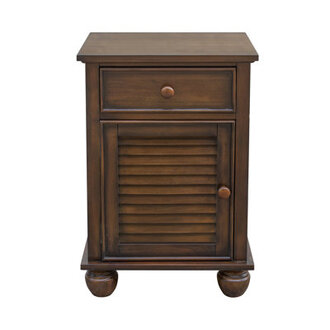 Jamarais 20 W Solid Wood Nightstand