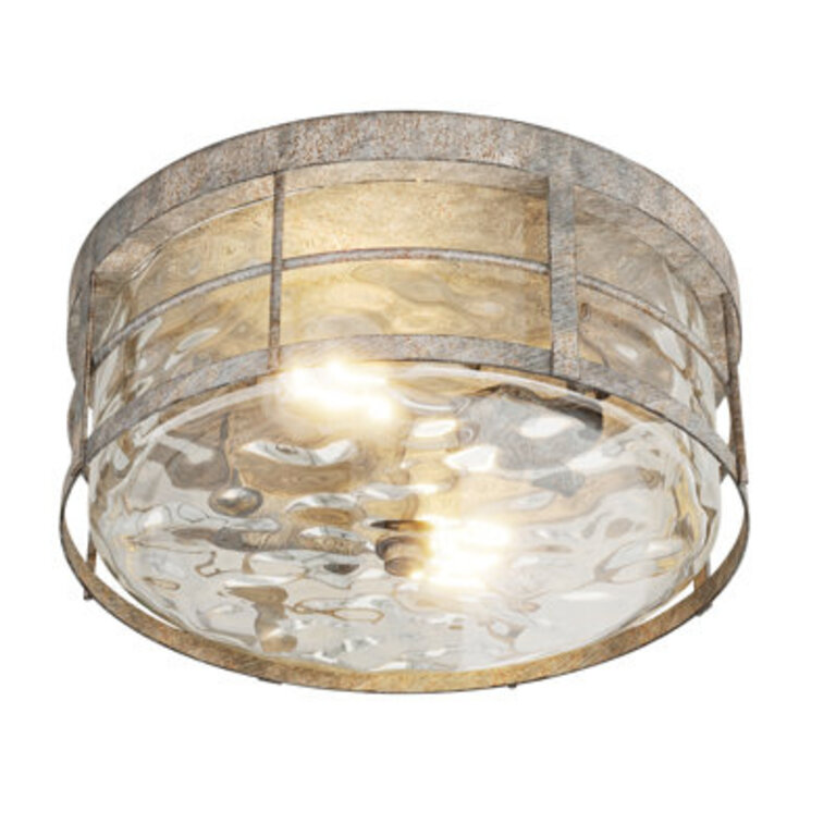 Eliseo Glass Flush Mount