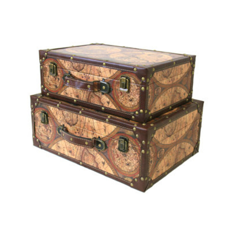 Jahyra 2 Piece Decorative Trunk Set