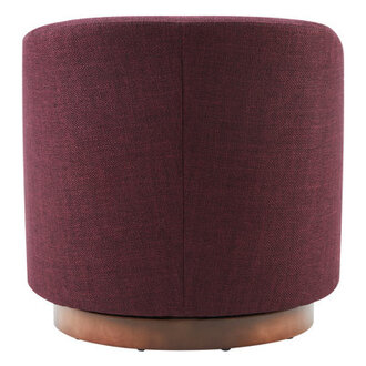 Bennett Upholstered Swivel Barrel Chair