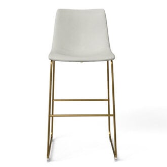 Nia Vegan Leather Bar  Counter Stool