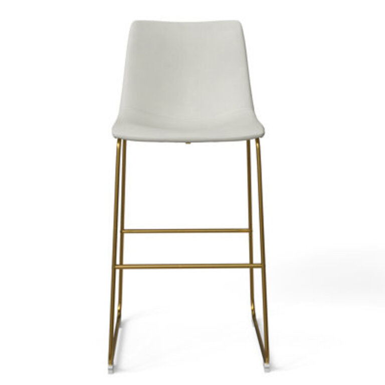 Nia Vegan Leather Bar  Counter Stool