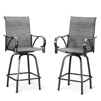 Powder Coated Steel Outdoor 291 Bar Stool