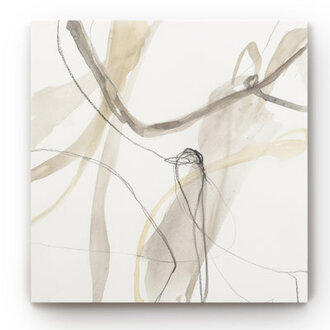 Neutral Momentum III  Painting Print