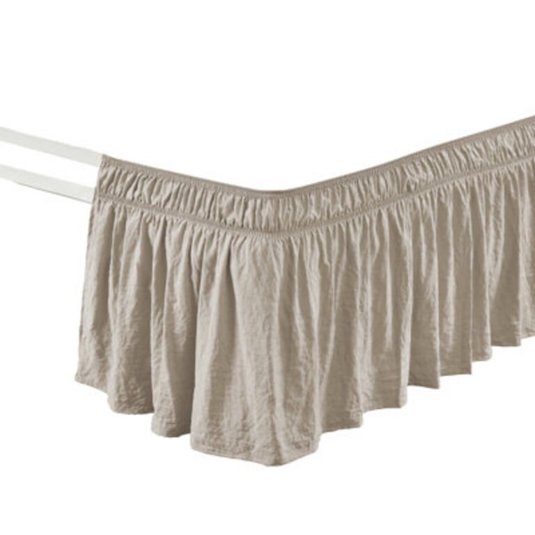 Ruffled Wrap Around Bed Skirt