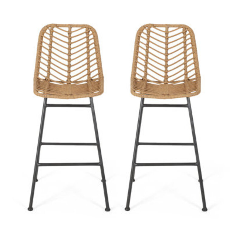 Enloe Wicker Outdoor 2875 Bar Stool