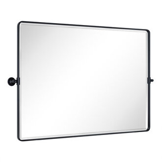 Lutalo Horizontal Beveled Bathroom  Vanity Mirror