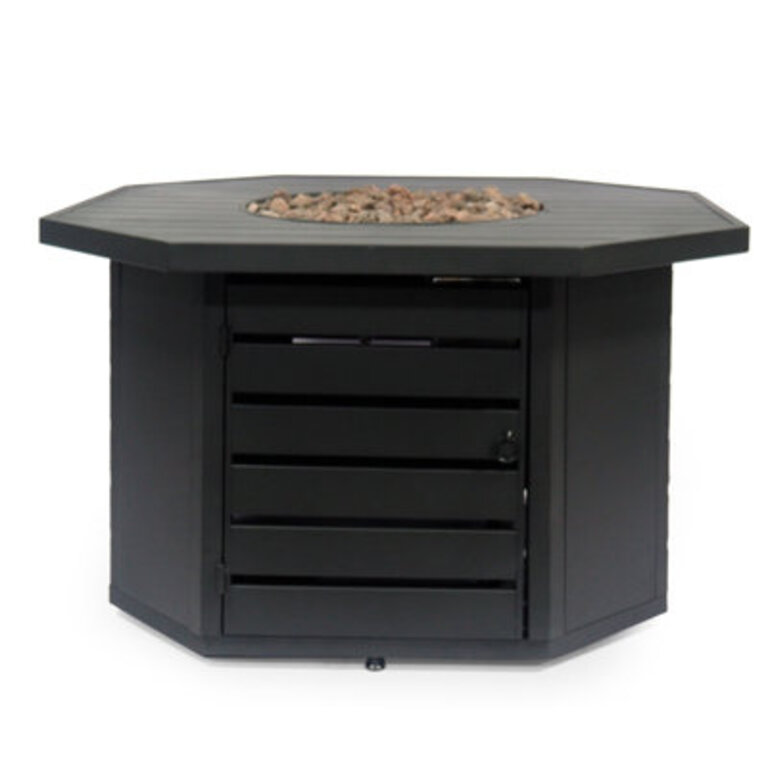 Fernon Octagon Iron Propane Smokeless Fire Pit