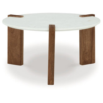 Berkel Marble Top Single Coffee Table