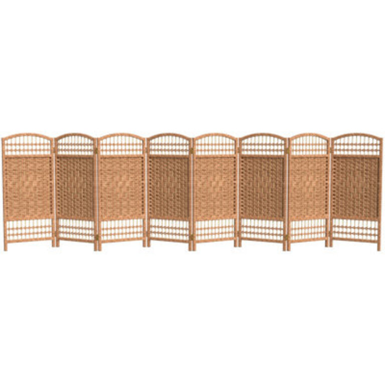 Short Fiber Weave Folding Screen