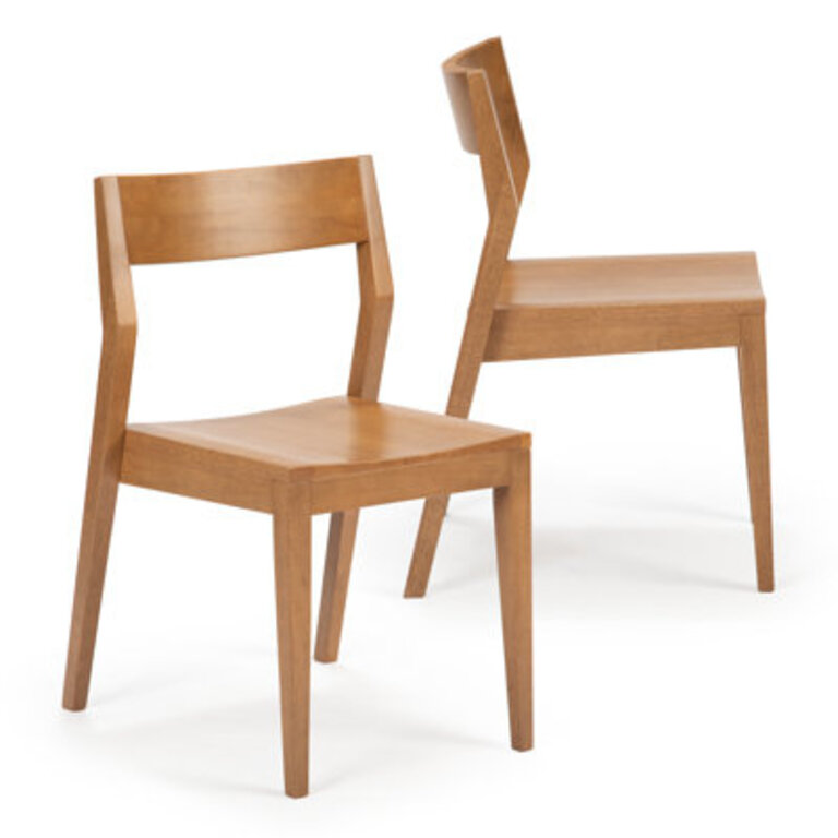 Linzy Solid Wood Modern Dining Chair