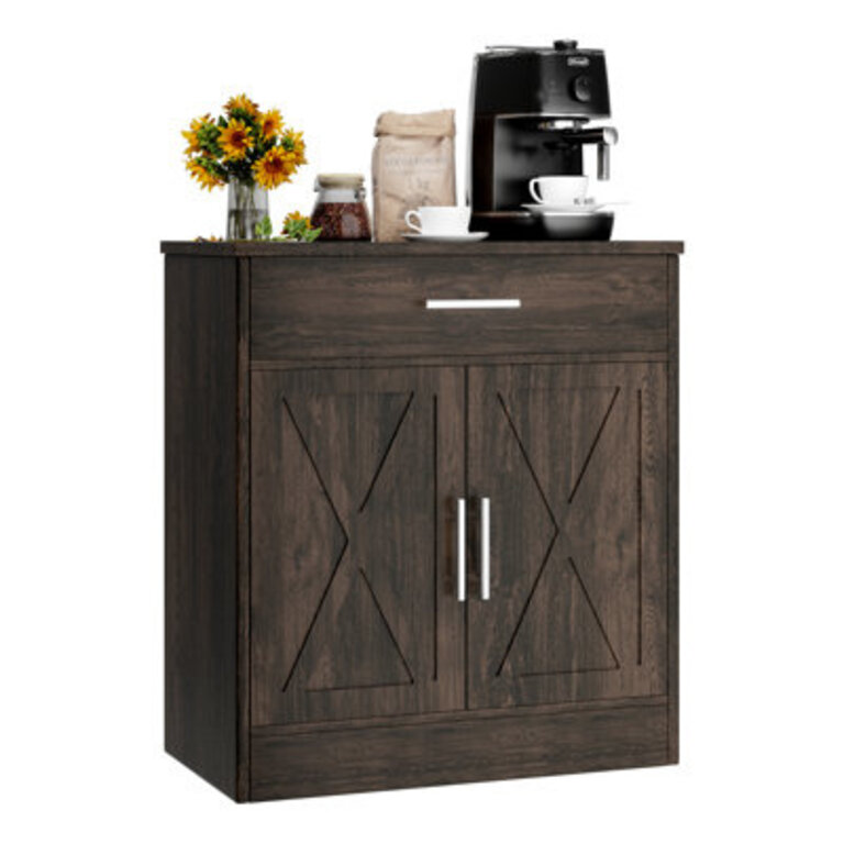 Leawood 319 Sideboard Buffet Cabinet with 2 Doors and 1 Drawer