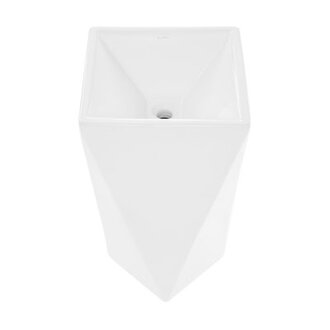 Brusque One-Piece Pedestal Sink