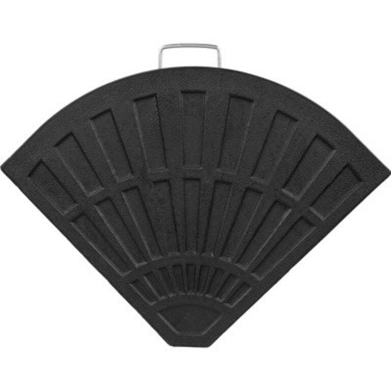 Charina 26lbs Umbrella Base Weight - Individual Resin and Cement Weighted Plate for Anchoring Cantilever or Offset Umbrella Bases by Pure Garden