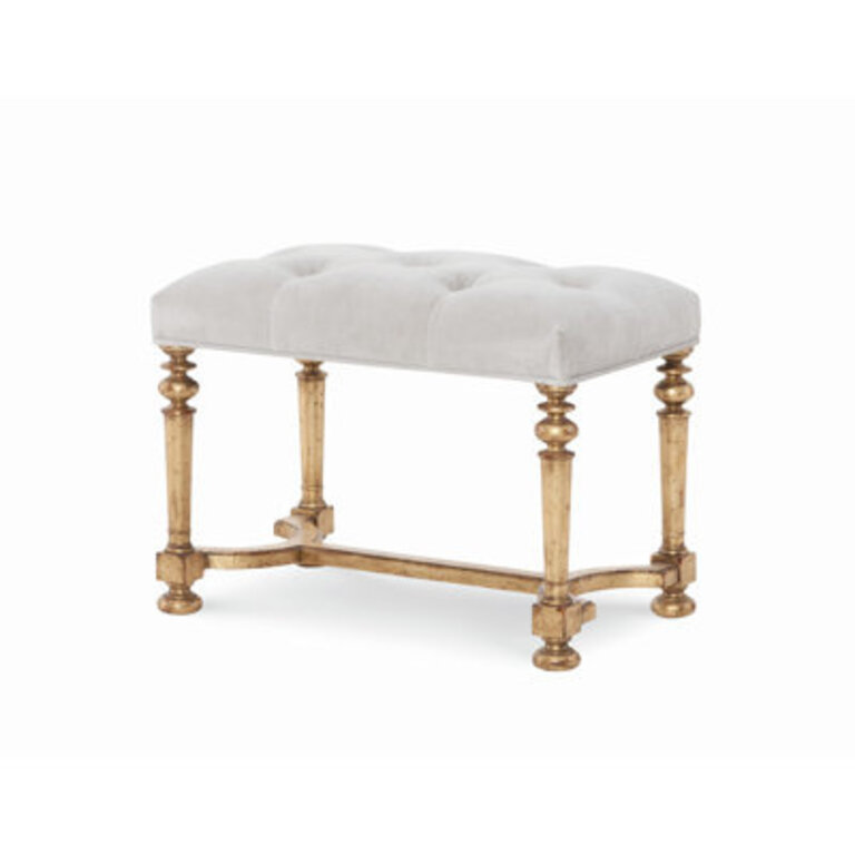 Monarch Velvet Upholstered Bench