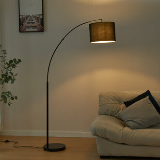Jaskirit 709 Powder Coated Arched Floor Lamp