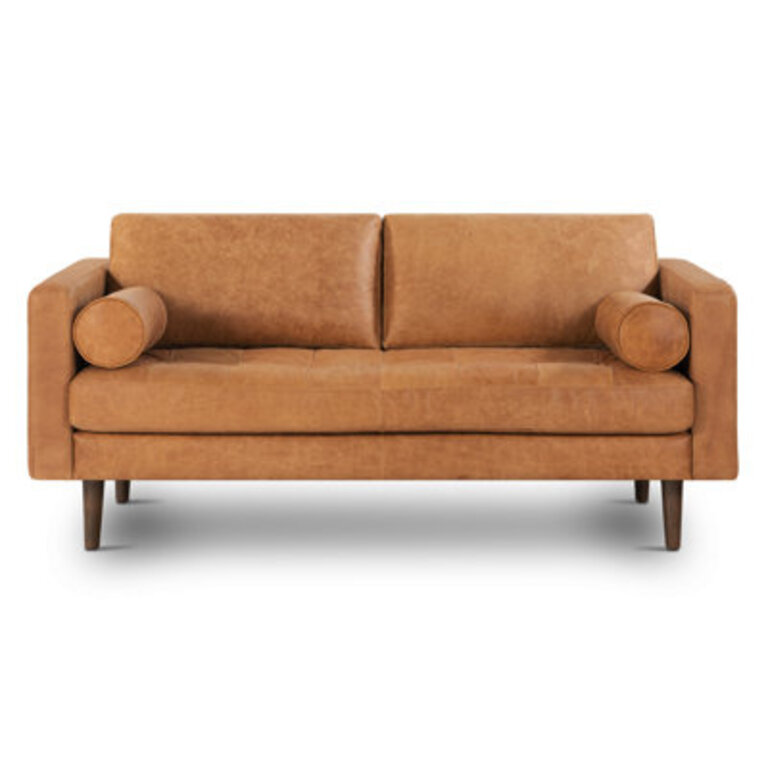 Napa Full-Grain Genuine Italian Leather Sofa
