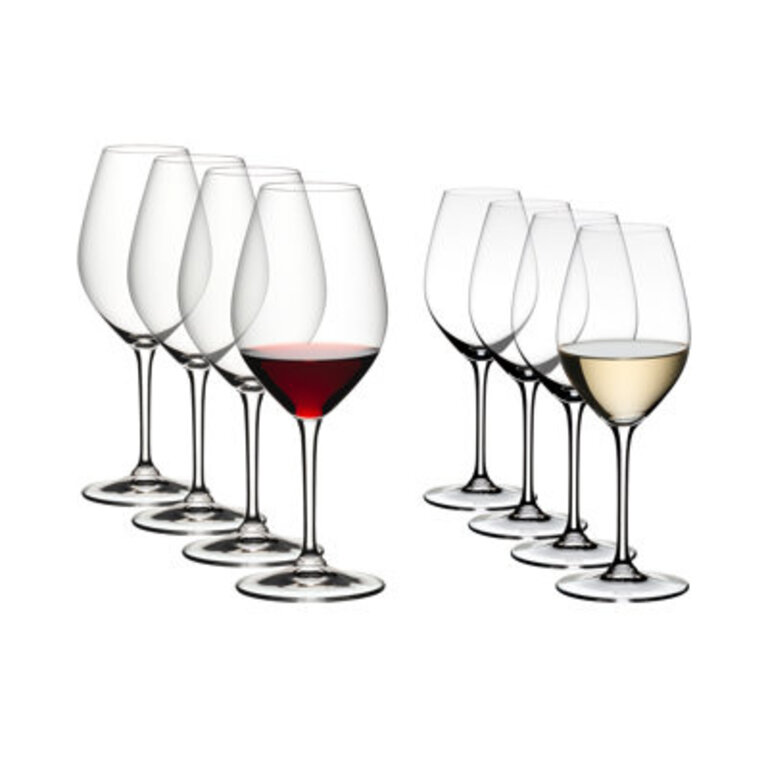 Set of 8 RIEDEL Wine Glasses
