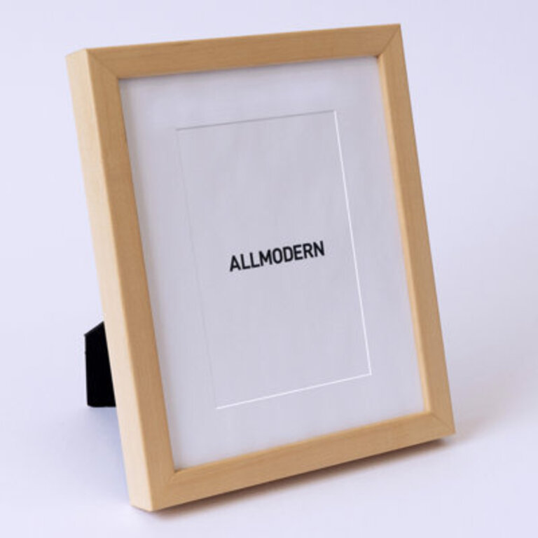 Capullo Wood Matte Picture Frame with Mat