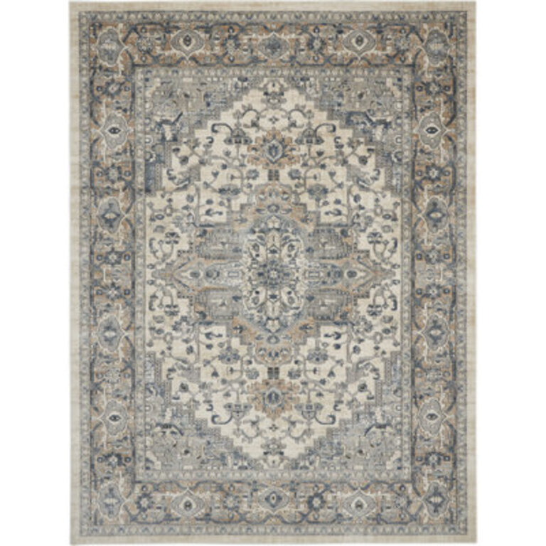 Jurado Oriental IvoryGrayBeige Area Rug