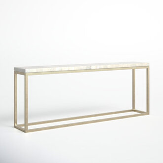 Leary 885 Stone Top Console Table