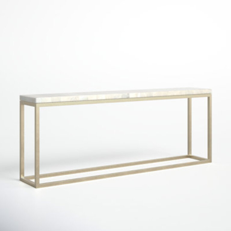 Leary 885 Stone Top Console Table