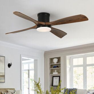 Karlena 54 Ceiling Fan with LED Lights and Remote Control