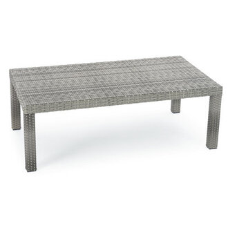 Fionnula Rectangular Metal Outdoor Coffee Table  46 in W 26 in D