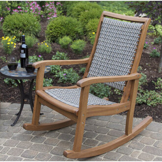 Arnot Rocking Solid Wood Chair