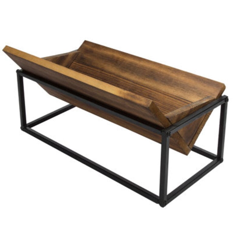 Tabletop Wood File Organizer Bookcase