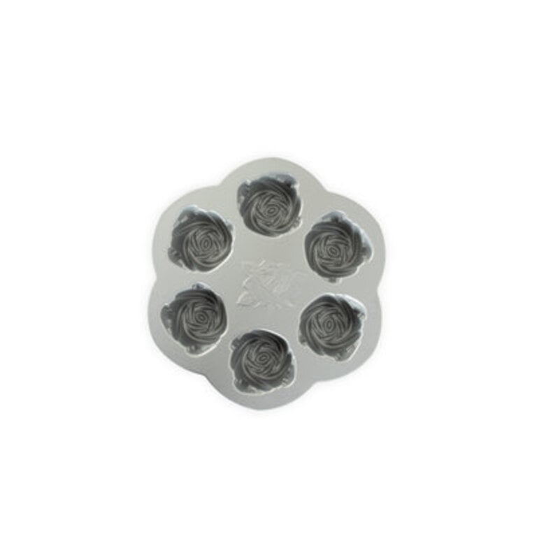 Nordic Ware Non-Stick Mini Rose Bud Cake Pan